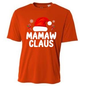 Santa Claus Costume Christmas Holiday Humor Mamaw Claus Great Gift Cooling Performance Crew T-Shirt