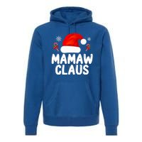 Santa Claus Costume Christmas Holiday Humor Mamaw Claus Great Gift Premium Hoodie