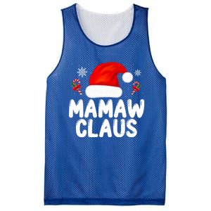 Santa Claus Costume Christmas Holiday Humor Mamaw Claus Great Gift Mesh Reversible Basketball Jersey Tank