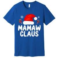 Santa Claus Costume Christmas Holiday Humor Mamaw Claus Great Gift Premium T-Shirt