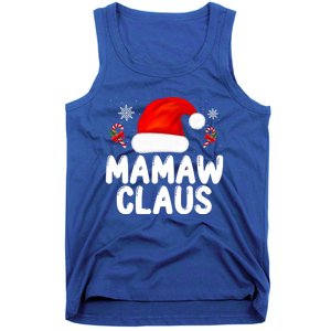 Santa Claus Costume Christmas Holiday Humor Mamaw Claus Great Gift Tank Top