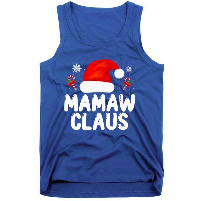 Santa Claus Costume Christmas Holiday Humor Mamaw Claus Great Gift Tank Top