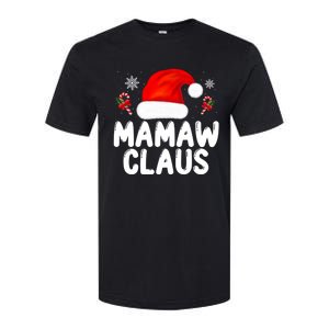 Santa Claus Costume Christmas Holiday Humor Mamaw Claus Great Gift Softstyle CVC T-Shirt