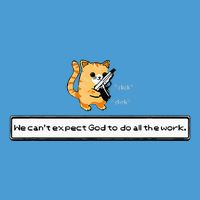 Squirt Click Click We CanT Expect God To Do All The Work Tie Dye Hoodie