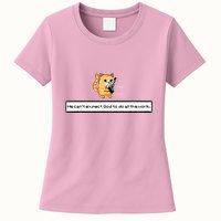 Squirt Click Click We CanT Expect God To Do All The Work Womens T-Shirt