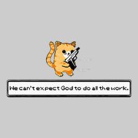 Squirt Click Click We CanT Expect God To Do All The Work Tie-Dye T-Shirt