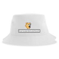 Squirt Click Click We CanT Expect God To Do All The Work Sustainable Bucket Hat