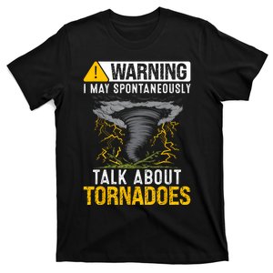 Storm Chaser Costume Tornado For Boy Meteorologist Tornado T-Shirt