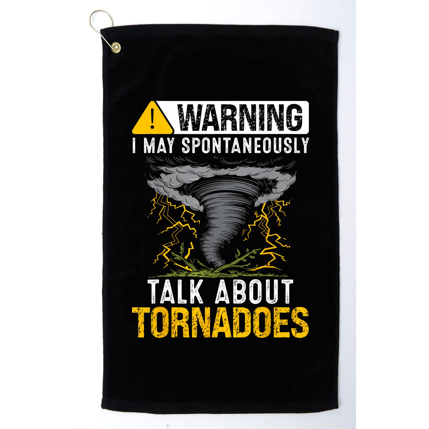 Storm Chaser Costume Tornado For Boy Meteorologist Tornado Golf Towel