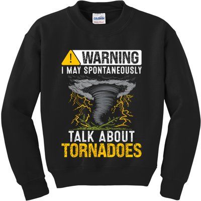 Storm Chaser Costume Tornado For Boy Meteorologist Tornado Kids Sweatshirt