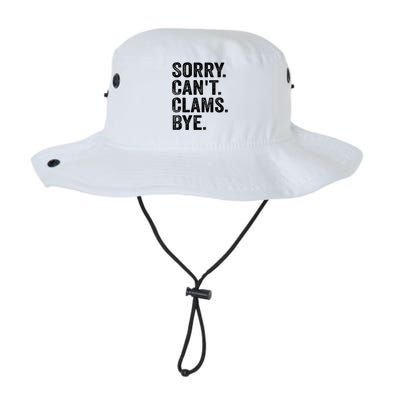 Sorry CanT Clams Bye Funny Clam Lover Cute Gift Legacy Cool Fit Booney Bucket Hat