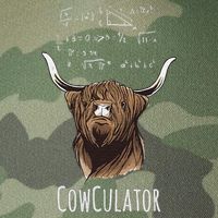 Scottisch Cow Cowculator Scottish Highland Cattle Legacy Tie Dye Trucker Hat