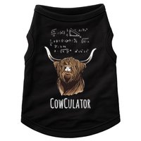Scottisch Cow Cowculator Scottish Highland Cattle Doggie Tank