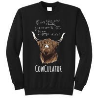 Scottisch Cow Cowculator Scottish Highland Cattle Sweatshirt