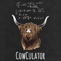 Scottisch Cow Cowculator Scottish Highland Cattle 15oz Campfire Ceramic Mug