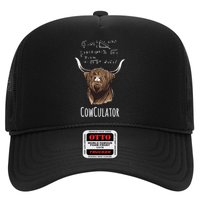 Scottisch Cow Cowculator Scottish Highland Cattle Trucker Hat