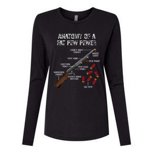 Sporting Clays Clay Target Shooting Trap Shooting Shotgun Womens Cotton Relaxed Long Sleeve T-Shirt