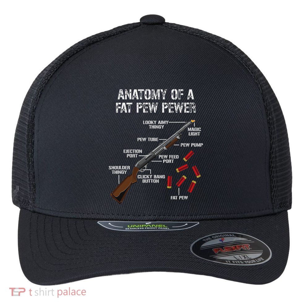 Sporting Clays Clay Target Shooting Trap Shooting Shotgun Flexfit Unipanel Trucker Cap