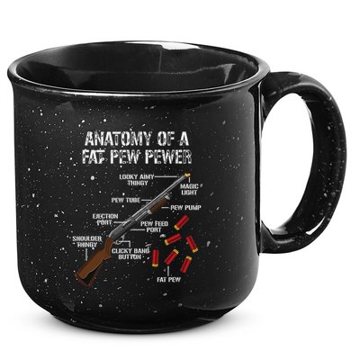 Sporting Clays Clay Target Shooting Trap Shooting Shotgun 15oz Campfire Ceramic Mug
