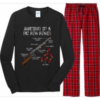 Sporting Clays Clay Target Shooting Trap Shooting Shotgun Long Sleeve Pajama Set