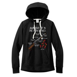 Sporting Clays Clay Target Shooting Trap Shooting Shotgun Women's Fleece Hoodie