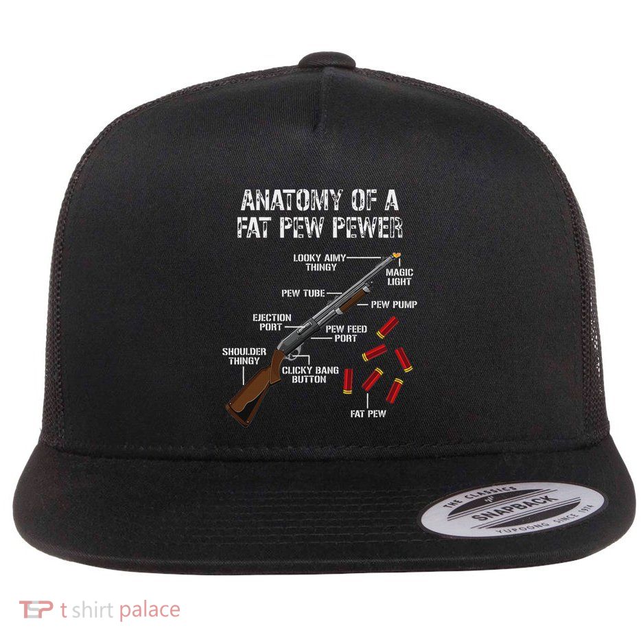 Sporting Clays Clay Target Shooting Trap Shooting Shotgun Flatbill Hat