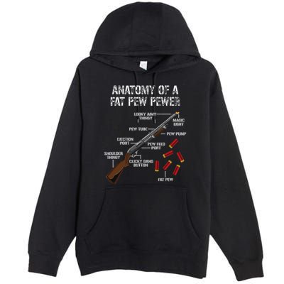 Sporting Clays Clay Target Shooting Trap Shooting Shotgun Premium Pullover Hoodie