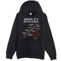Sporting Clays Clay Target Shooting Trap Shooting Shotgun Premium Pullover Hoodie