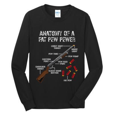 Sporting Clays Clay Target Shooting Trap Shooting Shotgun Tall Long Sleeve T-Shirt