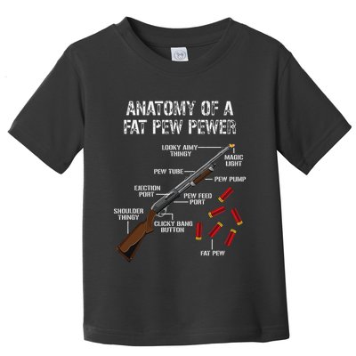 Sporting Clays Clay Target Shooting Trap Shooting Shotgun Toddler T-Shirt