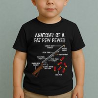 Sporting Clays Clay Target Shooting Trap Shooting Shotgun Toddler T-Shirt
