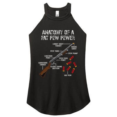 Sporting Clays Clay Target Shooting Trap Shooting Shotgun Women's Perfect Tri Rocker Tank
