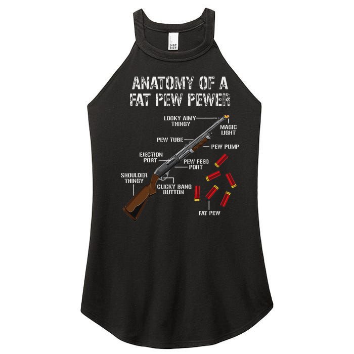 Sporting Clays Clay Target Shooting Trap Shooting Shotgun Women's Perfect Tri Rocker Tank