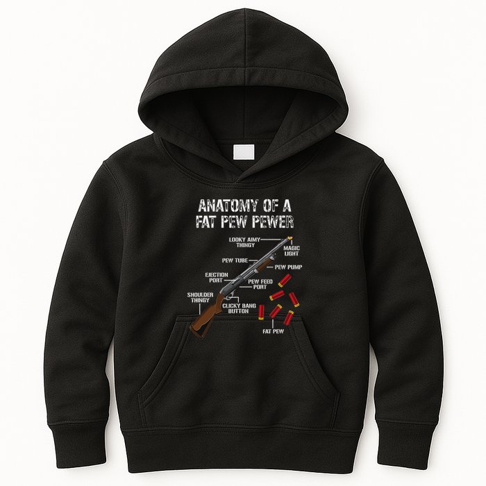 Sporting Clays Clay Target Shooting Trap Shooting Shotgun Kids Hoodie