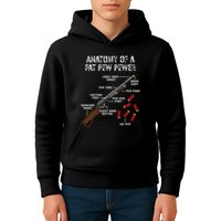 Sporting Clays Clay Target Shooting Trap Shooting Shotgun Kids Hoodie