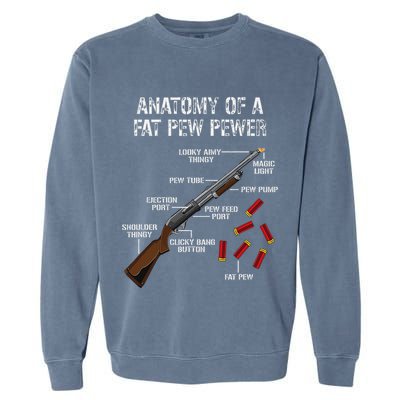 Sporting Clays Clay Target Shooting Trap Shooting Shotgun Garment-Dyed Sweatshirt
