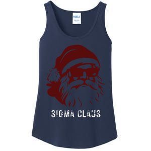 Sigma Claus Cool Santa Meme Rizzler Brainrot Christmas Ladies Essential Tank