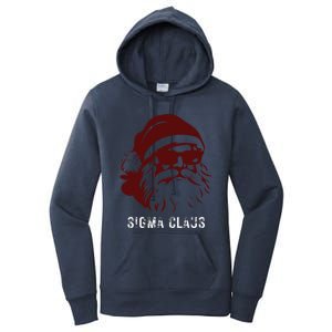 Sigma Claus Cool Santa Meme Rizzler Brainrot Christmas Women's Pullover Hoodie