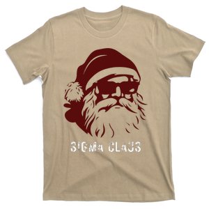 Sigma Claus Cool Santa Meme Rizzler Brainrot Christmas T-Shirt