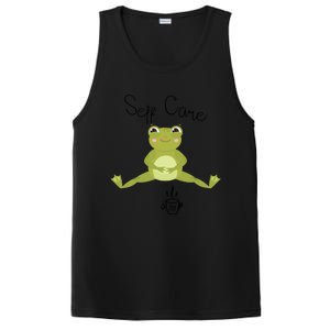 Self Care Cute Kawaii Frog Ing Tea Funny Frog Gift PosiCharge Competitor Tank