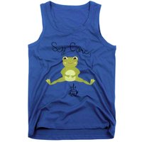 Self Care Cute Kawaii Frog Ing Tea Funny Frog Gift Tank Top