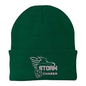 Storm Chaser Cool Electric Lightning Tornado Weather Knit Cap Winter Beanie