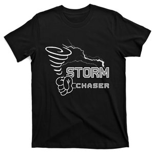 Storm Chaser Cool Electric Lightning Tornado Weather T-Shirt