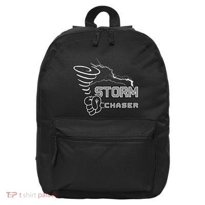 Storm Chaser Cool Electric Lightning Tornado Weather 16 in Basic Backpack