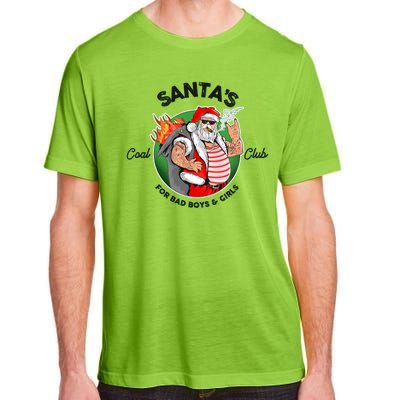 Santa's Coal Club For Bad Boys And Girls Adult ChromaSoft Performance T-Shirt