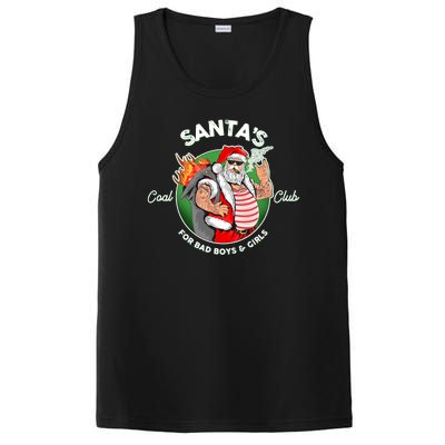 Santa's Coal Club For Bad Boys And Girls PosiCharge Competitor Tank