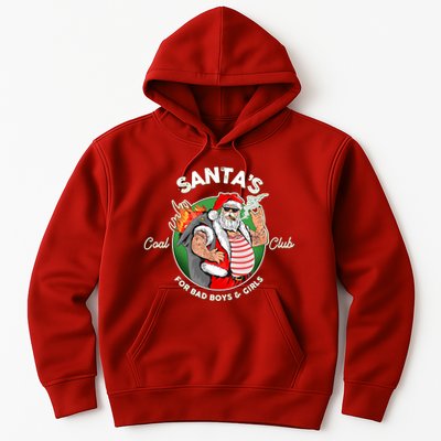 Santa's Coal Club For Bad Boys And Girls Hoodie