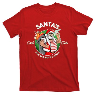 Santa's Coal Club For Bad Boys And Girls T-Shirt