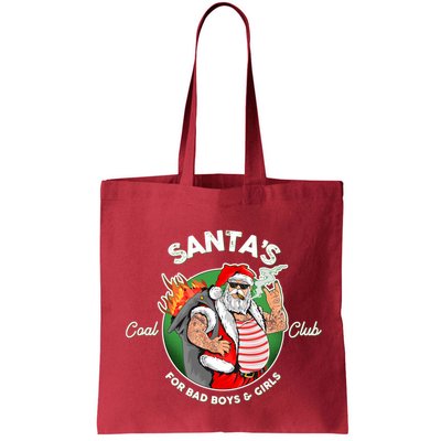 Santa's Coal Club For Bad Boys And Girls Bag
