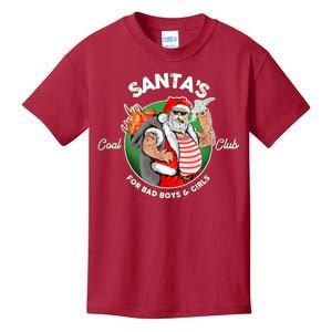 Santa's Coal Club For Bad Boys And Girls Kids T-Shirt